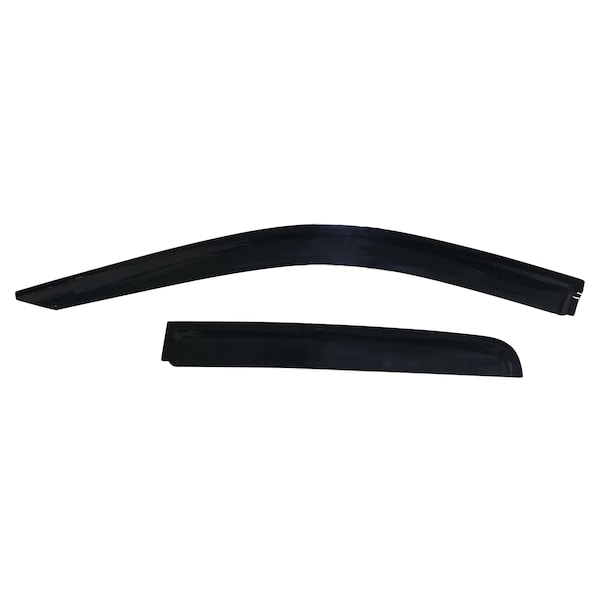 Trailfx TrailFX 4811H; Side Window Deflector; Low Profile; Set of 4 4811H - main
